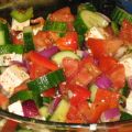 Salade de légumes à la grecque