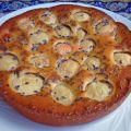 Gâteau familial fondant aux pêches blanches et[...]