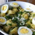 Salade de pommes de terre aux herbes