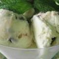 Crème glacée à la menthe et aux grains de[...]