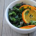 Kale matinal et orange croquante