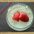 Fraises et mousse à la pistache