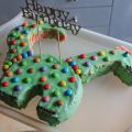 Gâteau d’anniversaire dinosaure