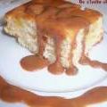 Gâteau aux pommes, noix de coco et sa sauce[...]