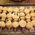 Brochettes de coquilles Saint-Jacques et[...]