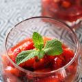 Verrines de Fraises à l'eau de Fleur d'Oranger[...]