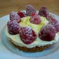 Cheesecake framboises citron vert sans cuisson
