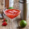Caïpirinha à la fraise {Destination Brésil}