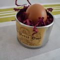 L'oeuf coquille chocolat - Petit Duc