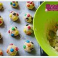 Cookies aux m&m's - Cookies de m&m's