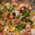 Salade repas au quinoa