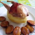 Caille au nid aux quetches, Recette Ptitchef