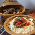 Tajine de poulet à la tchoutchouka