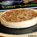 Tarte moelleuse courgettes amandes