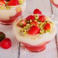 Tiramisu fraise-pistache