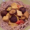 Noddles de sarrasin aux tofu, chou chinois,[...]
