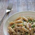 Penne aux petits pois de Jamie Oliver