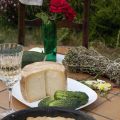 Tarte du potager au parmesan