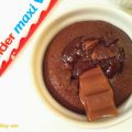 Fondant coulant au chocolat et kinder