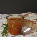 Confiture abricots romarin