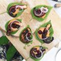 Taco de shiso, poulpe BBQ, romesco sauce et[...]