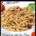 Pâtes au jambon et tomates séchées