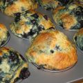 Muffins aux bleuets et citron