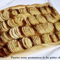 Tarte aux pommes et  pâte de coing
