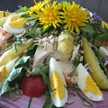 Salade de langoustes aux pommes de terre -[...]