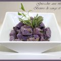 GNOCCHIS AUX VITELOTTES - BEURRE DE SAUGE ET[...]