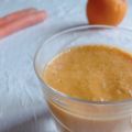 Smoothie orange-carotte au beurre de coco