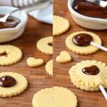 Sucettes feuilletées au coeur chocolaté