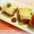 Carrés croustillant à la framboises