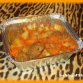 Tajine en plat boulettes de boeuf...