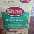 Riz express a l'aubergine, façon Biryani