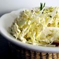 Chou blanc, sauce blanche