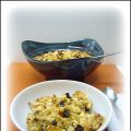 Crumble aux pommes, gingembre frais et raisins[...]