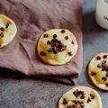 Mini tartelettes poires & pépites de chocolat