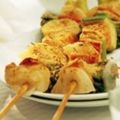 Brochettes de poulet et sa marinade au yaourt