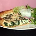 Quiche épinard & feta, Recette Ptitchef