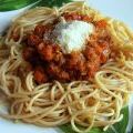 Spaghettis a la sauce bolognaise, ma recette[...]