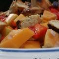 Salade colorée mangue et poulet, Recette[...]