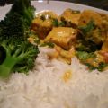 Tofu sauce au beurre à l'indienne