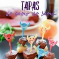 Tapas de coeur de boeuf mariné sur pomme de[...]