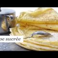 Pâte à crêpe : La pâte à crêpe sucrée - recette[...]