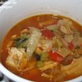 Soupe repas toscane aux légumes et au poulet,[...]