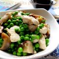 Poulet aux petits pois 豌豆鸡丁 wān dòu jī dīng