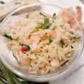 SALADE DE RIZ AUX CREVETTES