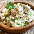 Risotto aux champignons végétarien