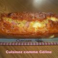 Cake Brie jambon et vinaigre de framboise